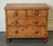 Antique Late Victorian Pine Chest of Drawers with Original Turned Wooden Handles, Image 4