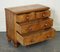 Antique Late Victorian Pine Chest of Drawers with Original Turned Wooden Handles, Image 3