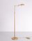 Halogen Brass Swing Arm Floor Lamp, Germany, 1980s, Image 1