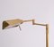 Halogen Brass Swing Arm Floor Lamp, Germany, 1980s 6
