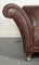 Brown Leather 2-Seater Sofa 14
