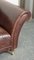 Sofá de dos plazas de cuero marrón, Imagen 15
