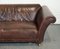 Brown Leather 2-Seater Sofa, Image 5