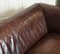 Brown Leather 2-Seater Sofa 11