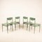 Chairs by Tito Agnoli for Matteo Grassi, 1980s, Set of 4, Image 3