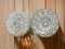 Portuguese Clear Bubble Glass Ceiling or Wall Lamps in style of Helena Tynell, 1960s, Set of 2 2