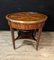 Louis XVI Pedestal Table in Marquetry 1