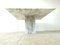 White Marble Dining Table, 1970s 4