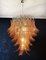 Large Italian Murano Felci Glass Chandelier, 1990, Image 12