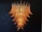 Large Italian Murano Felci Glass Chandelier, 1990 10