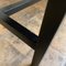 Midcentury Bench in Black Lacquered Metal and Wood, 1960s, Image 12