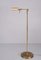 Brass Swing Arm Floor Lamp from Herda, 1980s 1