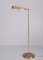 Brass Swing Arm Floor Lamp from Herda, 1980s 8