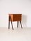 Teak Bedside Table with 3 Drawers, 1960s, Image 1