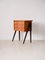Teak Bedside Table with 3 Drawers, 1960s, Image 4