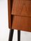 Teak Bedside Table with 3 Drawers, 1960s 9