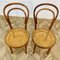 Mid-Century Bentwood and Cane Chairs by Michael Thonet, 1950s, Set of 2 7