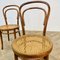 Mid-Century Bentwood and Cane Chairs by Michael Thonet, 1950s, Set of 2 8