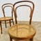 Mid-Century Stühle aus Bugholz & Rohrgeflecht von Michael Thonet, 1950er, 2er Set 8