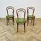 Chaises Mid-Century en Bois Courbé par Michael Thonet, 1950s, Set de 3 8