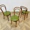 Mid-Century Bentwood Chairs by Michael Thonet, 1950s, Set of 3 6