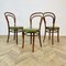 Mid-Century Stühle aus Bugholz von Michael Thonet, 1950er, 3er Set 3