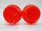 Table Lamps in Red Glass by Gert Nyström for Hyllinge Glasbruk Sweden, 1960s, Set of 2, Image 3
