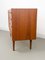 Danish Teak 4-Drawer Sideboard with Folding Door by Carlo Jensen for Hundevad & Co., 1960s, Image 11