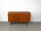 Credenza a 4 cassetti in teak con anta a ribalta di Carlo Jensen per Hundevad & Co., Danimarca, anni '60, Immagine 22