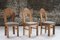 Vintage Stühle aus Kiefernholz, 1980er, 6er Set 9