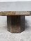 Octagonal Brutalist Coffee Table 38