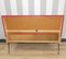 Bench with Storage Space in Red and White Chrome, 1960s 5