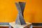 Vintage Sculptural Floor Vase in Massiv Aluminum, Germany, 1960s, Image 1