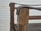 Scandinavian Safari Lounge Chair in Leather and Beech, 1960s, Image 10