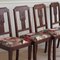 Art Deco Dining Chairs, 1920, Set of 4 5