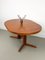 Danish Round Teak Dining Table by H. W. Klein for Bramin, 1960s, Image 13