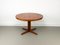 Danish Round Teak Dining Table by H. W. Klein for Bramin, 1960s 1