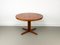 Danish Round Teak Dining Table by H. W. Klein for Bramin, 1960s, Image 1