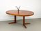 Table de Salle à Manger Ronde en Teck par HW Klein pour Bramin, Danemark, 1960s 14