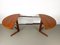 Danish Round Teak Dining Table by H. W. Klein for Bramin, 1960s, Image 23