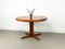 Danish Round Teak Dining Table by H. W. Klein for Bramin, 1960s, Image 24