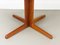Danish Round Teak Dining Table by H. W. Klein for Bramin, 1960s, Image 26