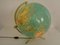 Vintage Illuminated Duo Glass Globe by Paul Oestergaard for Columbus, 1950s 10