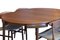 Oval Teak Dining Table from by Hans Olsen for Røjle, Denmark, 1960s, Image 4