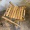 Taburetes Fishermans vintage de bambú, años 60. Juego de 2, Imagen 8