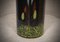 Round Black Murano Art Glass Vase from Vivarini, 1990, Image 5