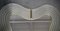 Elfenbeinfarbener Konsolen-Wandspiegel aus Muranoglas & Messing, 1990 7