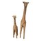 Sculptures Girafes en Osier, 1990s, Set de 2 1