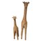 Wicker Giraffe Sculptures, 1990s, Set of 2 4