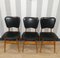 Skaileder Black Dining Chairs, 1960s, Set of 6 5